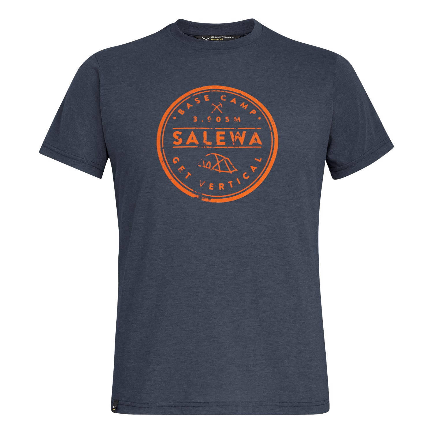 Camisetas Salewa Base Camp Drirelease® Hombre Azules Mexico (OD3278905)